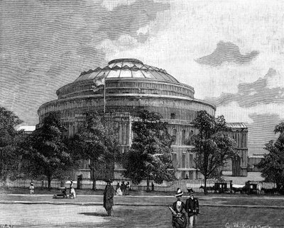 Royal Albert Hall, Kensington, Londýn, 1900 od Unbekannt