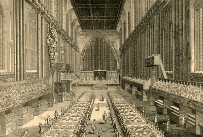 Královská hostina v Guildhall, 1761, 1897. od Unbekannt