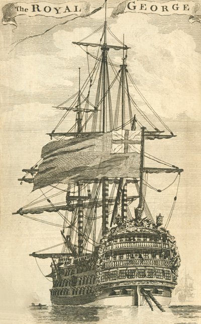 Královský George, 1756. od Unbekannt