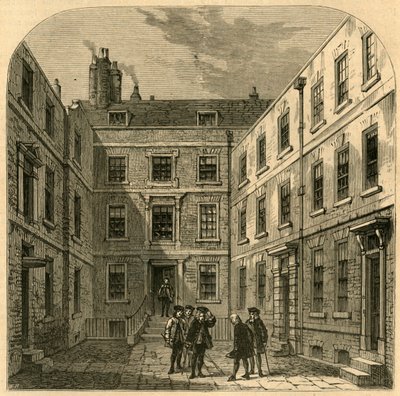 The Royal Societys House v Crane Court, 1897. od Unbekannt