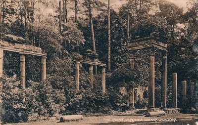 The Ruins, Virginia Water, Windsor, c1917 od Unbekannt
