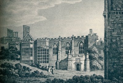 Ruiny Cowdray House, poblíž Midhurst, Sussex, 1907 od Unbekannt