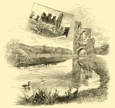Ruiny opatství Mellifont, 1898. od Unbekannt