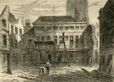 The Saracens Head, Snow Hill, c1872. od Unbekannt