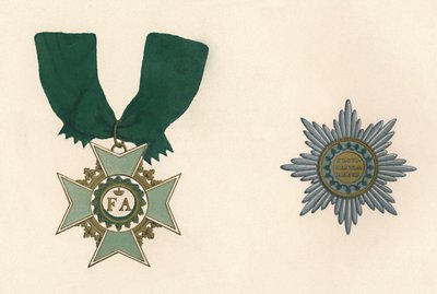 Saský řád koruny, c19. století od Unbekannt