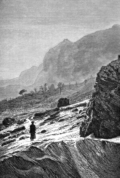 Sechuenská vysočina, c1890 od Unbekannt
