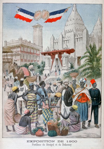 Pavilon Sengalise na Světové výstavě v roce 1900, Paříž, 1900 od Unbekannt
