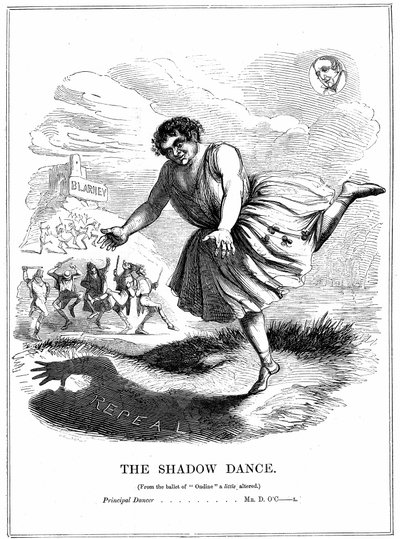 Stínový tanec, 1843 od Unbekannt