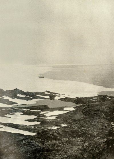 Loď z Pram Point, těsně před odjezdem na sever, c1908, 1909 od Unbekannt