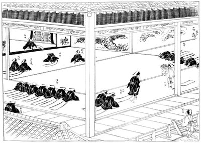 Šógun obdržel investituru od císařského vyslance, Japonsko, 1904 od Unbekannt