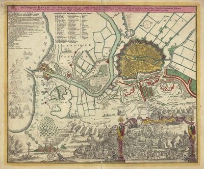 Obléhání Gdaňsku, 1734, 30. léta 18. století od Unbekannt