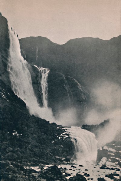 Vodopády Skjeggedal, 1914. od Unbekannt
