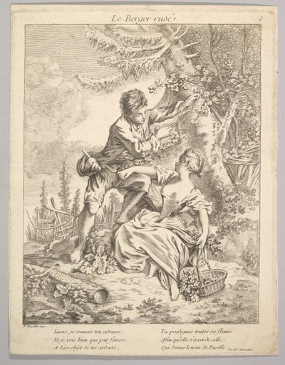 Sly Shepherd, 18. století. od Unbekannt