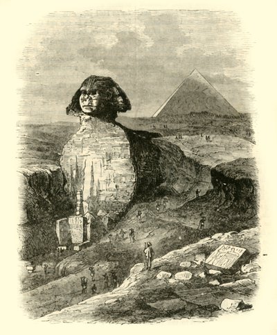 Sfinga, 1890. od Unbekannt