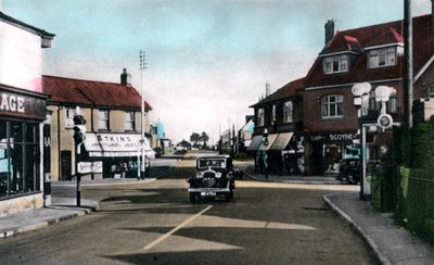 The Square, Braunton, Devon, počátek 20. století od Unbekannt