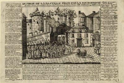 Útok na Bastille dne 14. července 1789, 1789 od Unbekannt