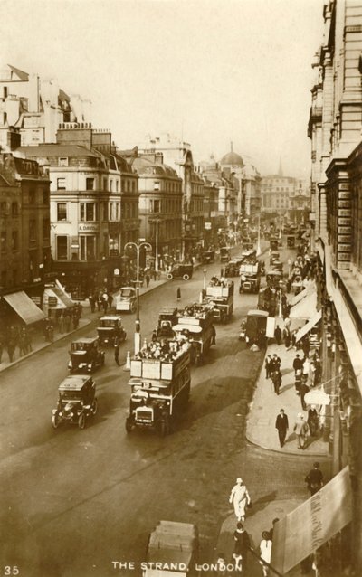 The Strand, Londýn, 1929. od Unbekannt
