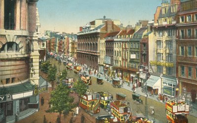 The Strand, Londýn, c1910. od Unbekannt