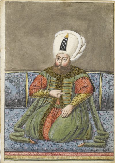 Sultán Osman I, počátek 19. století od Unbekannt