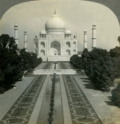 Taj Mahal, Agra, Indie, 1902. od Unbekannt