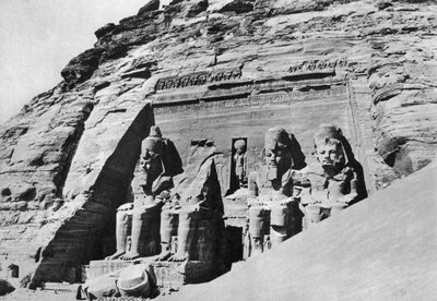 Chrám Abu Simbel, Egypt, 1936 od Unbekannt