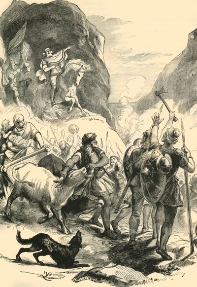 Germáni v březnu 1890. od Unbekannt