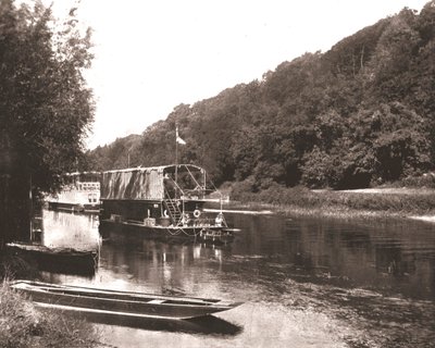 Temže pod Cliveden Wood, Berkshire, 1894. od Unbekannt