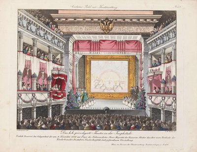 Divadlo v Josefstadtu, 1844. od Unbekannt