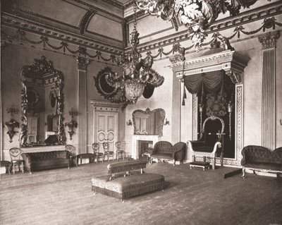 The Throne Room, Dublin Castle, Dublin, Ireland, 1894. od Unbekannt