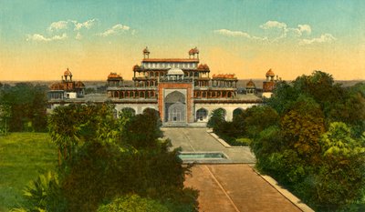 Hrob Akbara Velikého Alias Sikandra, Agra, c1910. od Unbekannt