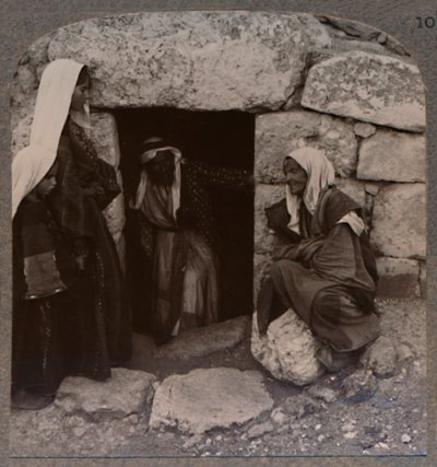Lazarova hrobka, Bethany, c1900 od Unbekannt