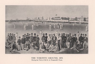 Kriketové hřiště v Torontu, 1872-1912 od Unbekannt