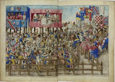 Turnajová kniha René dAnjou, cca 1447 od Unbekannt