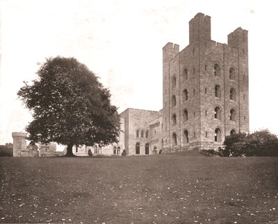 Věž v Penrhynu, Caernarvonshire, Wales, 1894. od Unbekannt