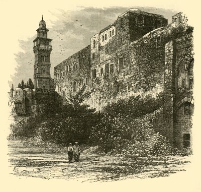 Antoniova věž, Jeruzalém, 1890. od Unbekannt