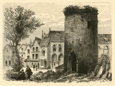 Věž Louise DOutremera v Laonu Zničena v roce 1831, 1890. od Unbekannt
