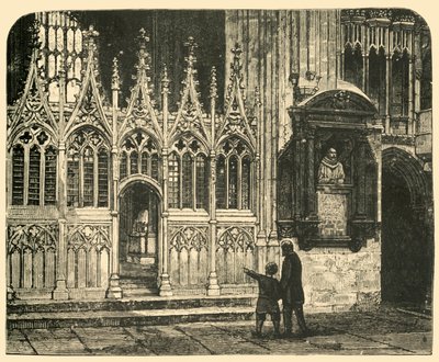 Příčná loď mučednictví, 1898. od Unbekannt