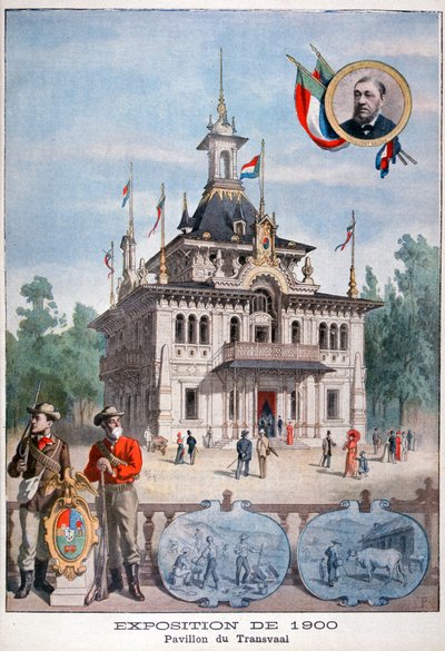 Pavilon Transvaal na Světové výstavě v roce 1900, Paříž, 1900 od Unbekannt