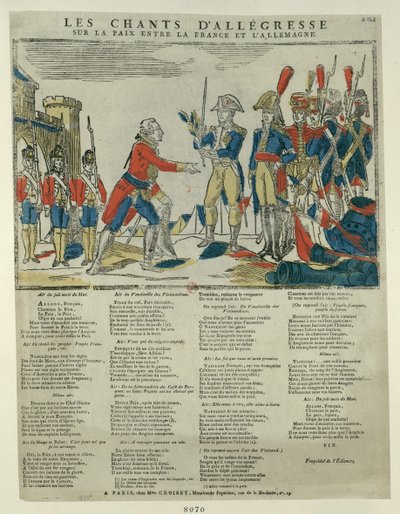 Pressburgská smlouva, 1805 od Unbekannt