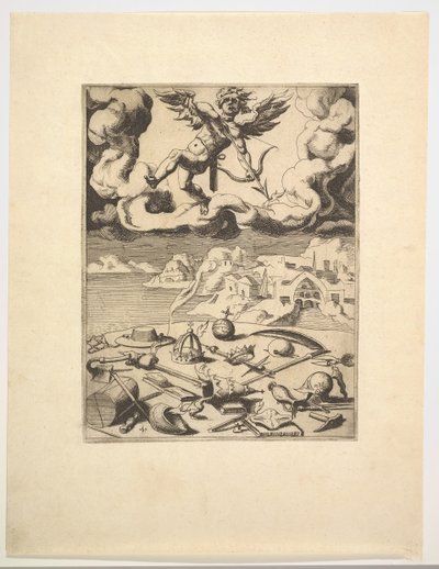 Triumph of Love z The Triumphs of Petrarc, ca. 1548-49. od Unbekannt