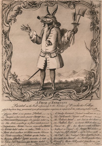 The Trusty Servant, 1579 počátek 20. století od Unbekannt