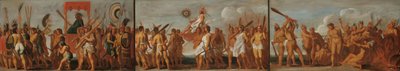 Zacházení s válečnými zajatci v Tupinambásu, kolem roku 1630. od Unbekannt