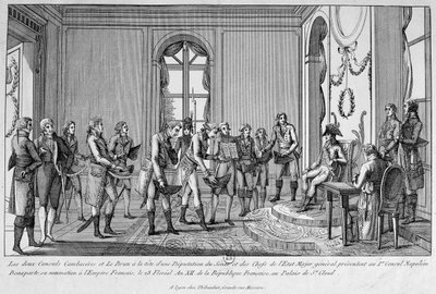 Dva konzulové Cambacérès a Le Brun nominují Napoleona na císaře, 19. od Unbekannt
