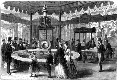 Sekce Spojených států na pařížské mezinárodní výstavě, 1867 od Unbekannt