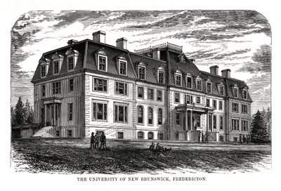 Univerzita New Brunswick, Fredericton, Kanada, 19. století od Unbekannt