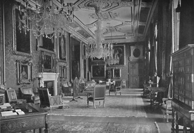 Van Dyck Room, Windsor Castle, 1927 od Unbekannt