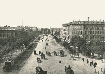 Vesterbrogade, Kodaň, Dánsko, 1895. od Unbekannt