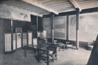 Vestibul holandské sekce na výstavě v Turíně, 1902 od Unbekannt