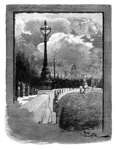 Victoria Embankment, Londýn od Unbekannt