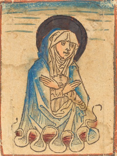 Panna v oblacích, c. 14701480. od Unbekannt
